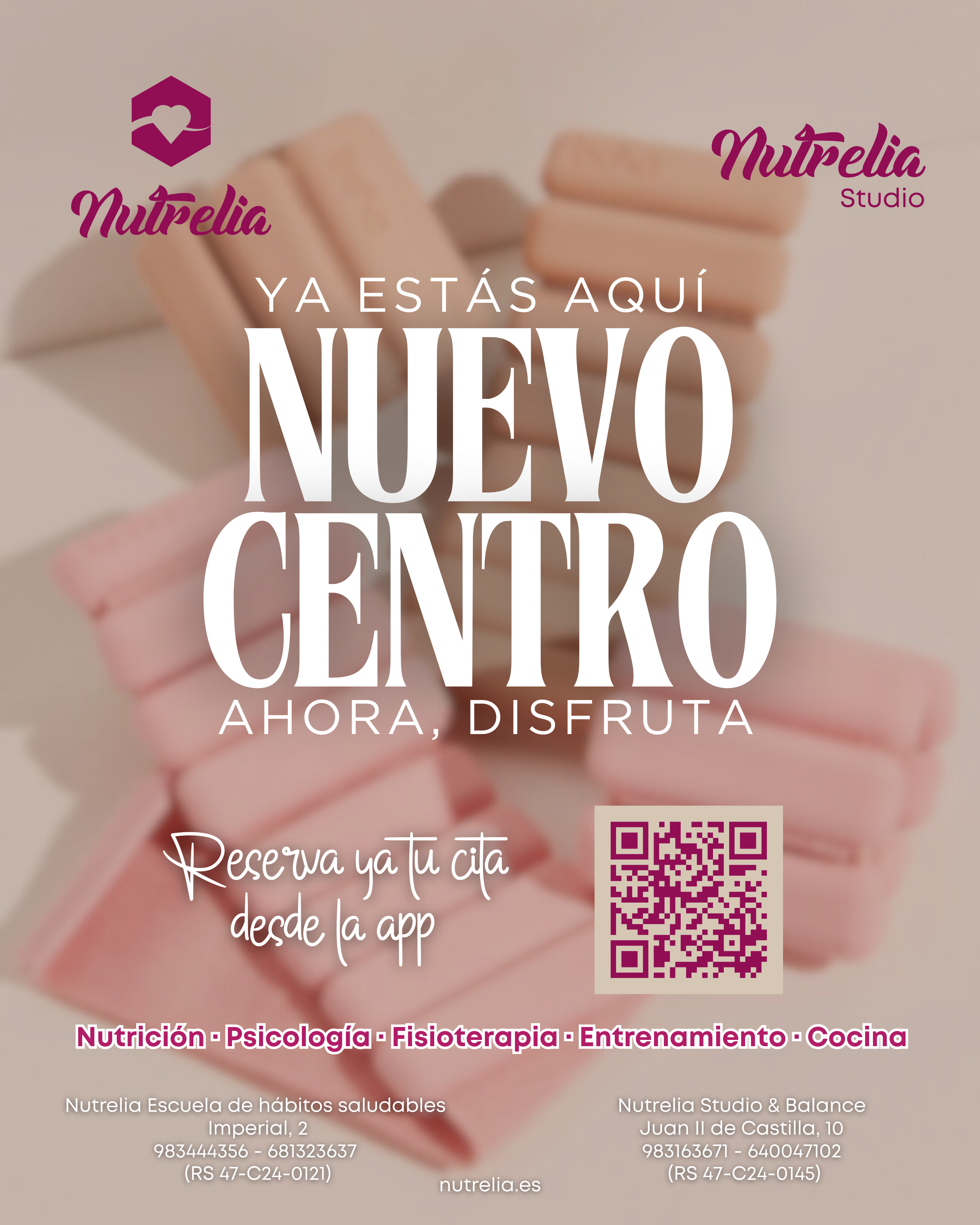 Nutrelia clinica nutricional Valladolid Nuevo centro